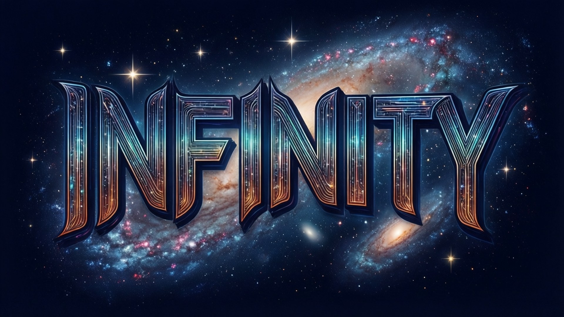 Tipografie Infinit Fundal