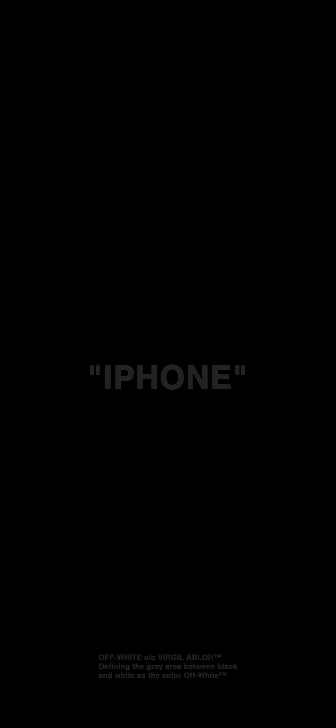 Tipografie Litere Bold iPhone XS OLED Fundal
