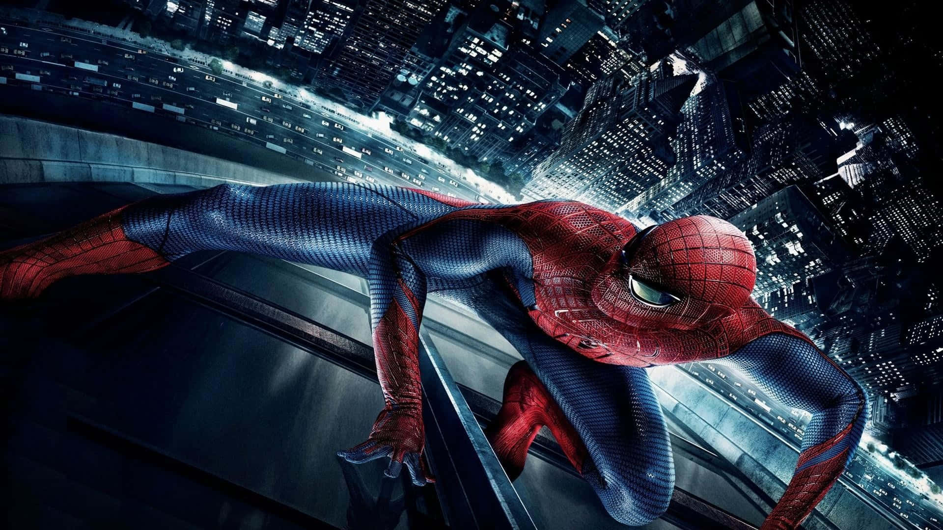 Tipul Cool Crawling Spider Man Fundal