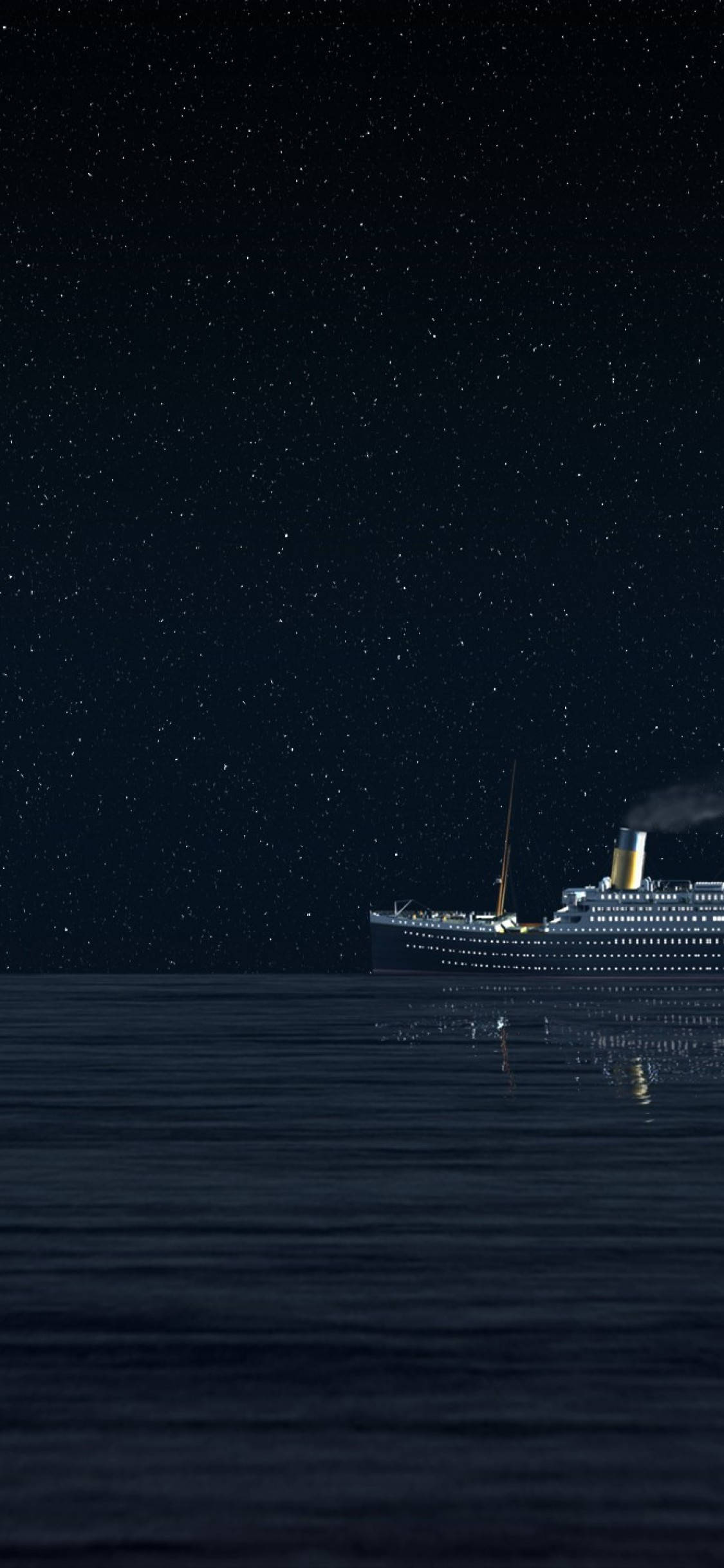 Titanic Noapte Stele Fundal
