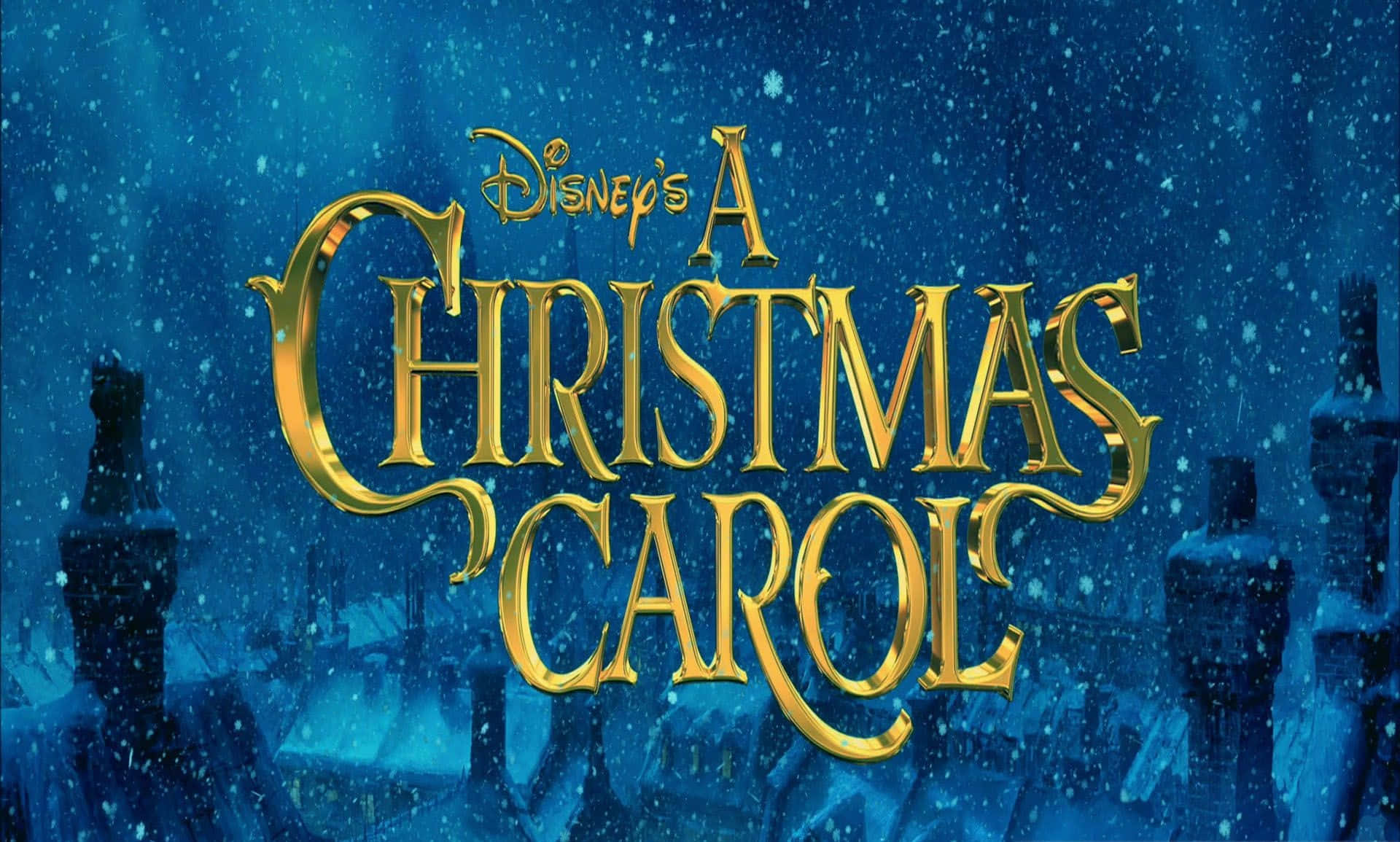 titlul colindei de Crăciun a Disney Fundal