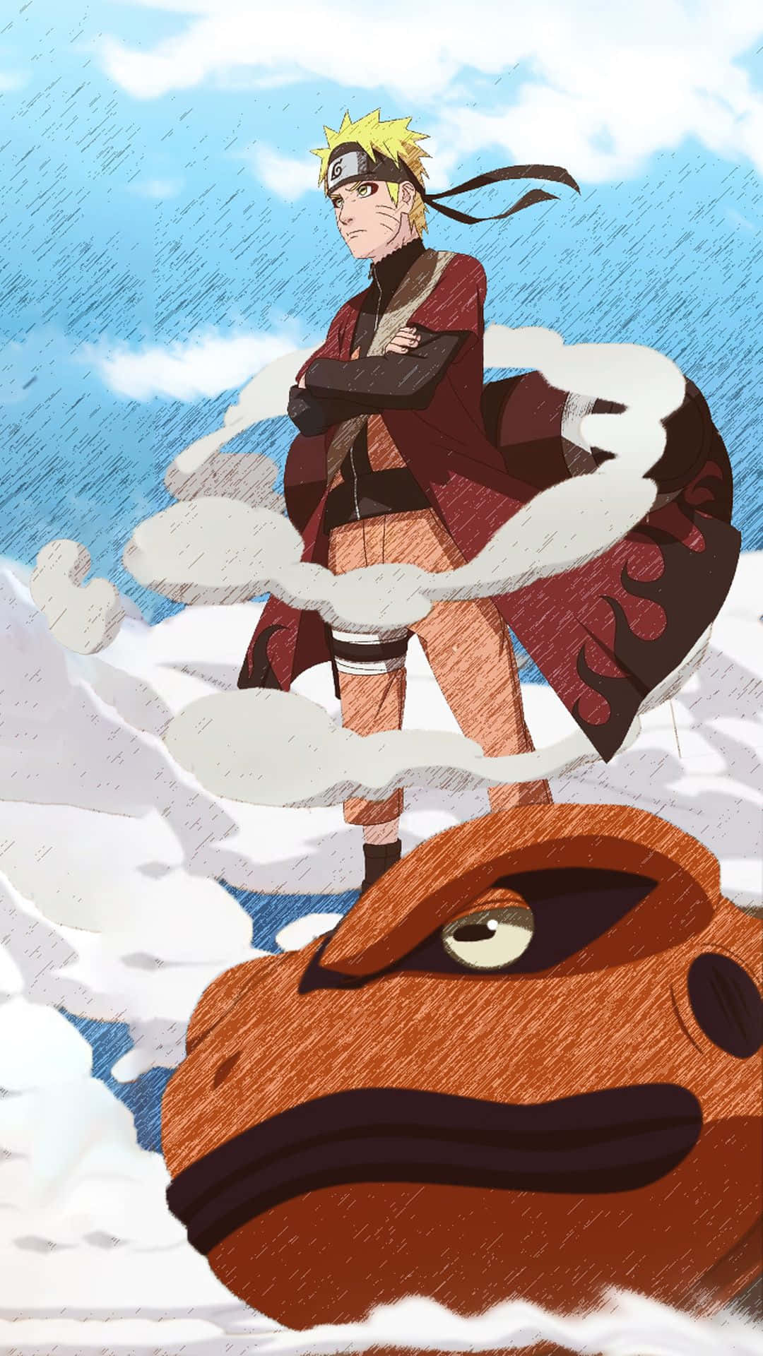 Toad cu Naruto Estetic Telefon Fundal