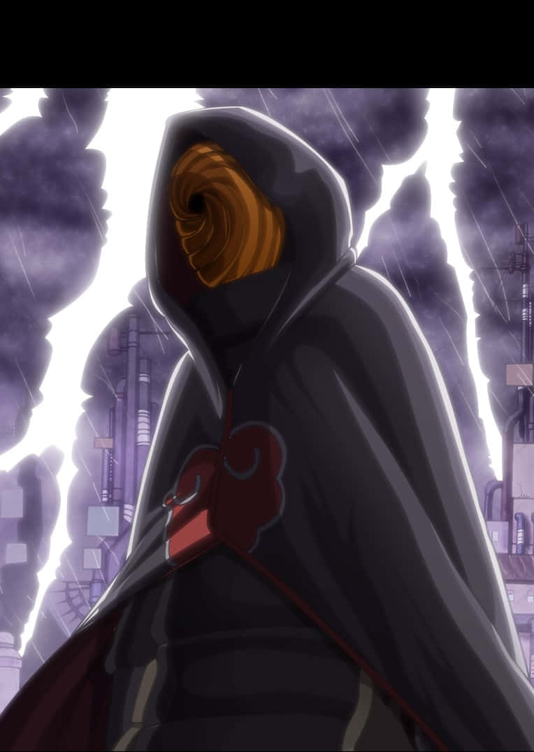 Tobi iPhone cu mască anime Fundal