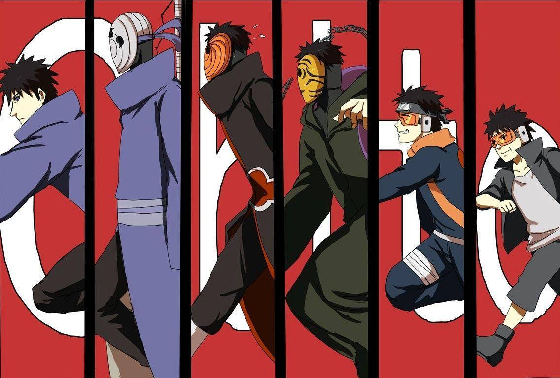 Tobi Naruto Obito De-a Lungul Anilor Fundal