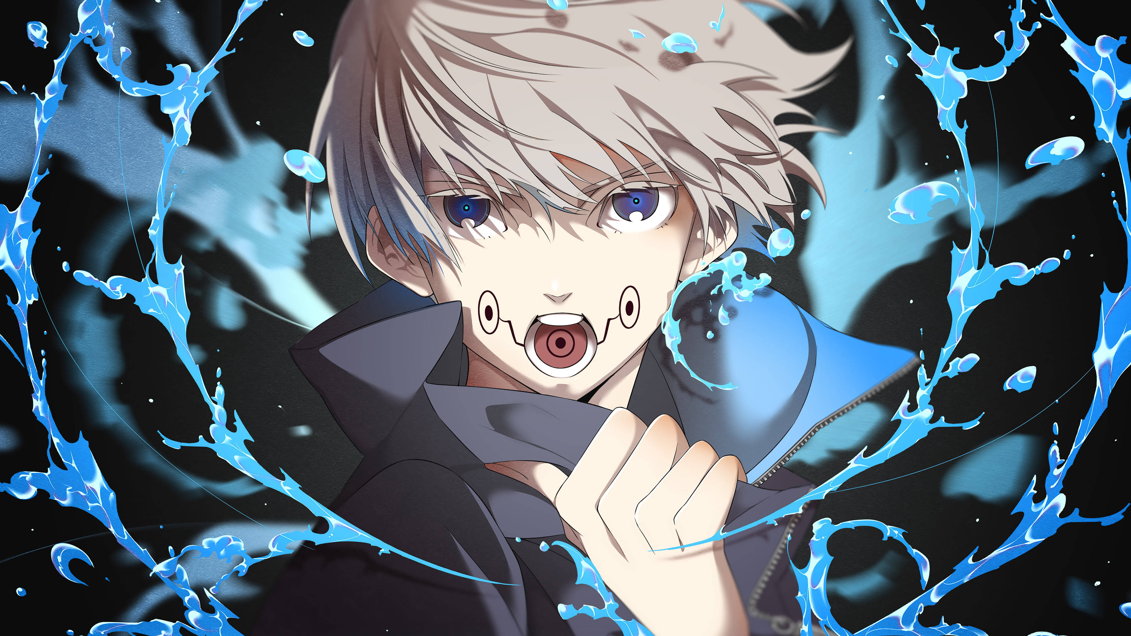 Toge Inumaki din Jujutsu Kaisen - Fanart Anime Drăguț Fundal