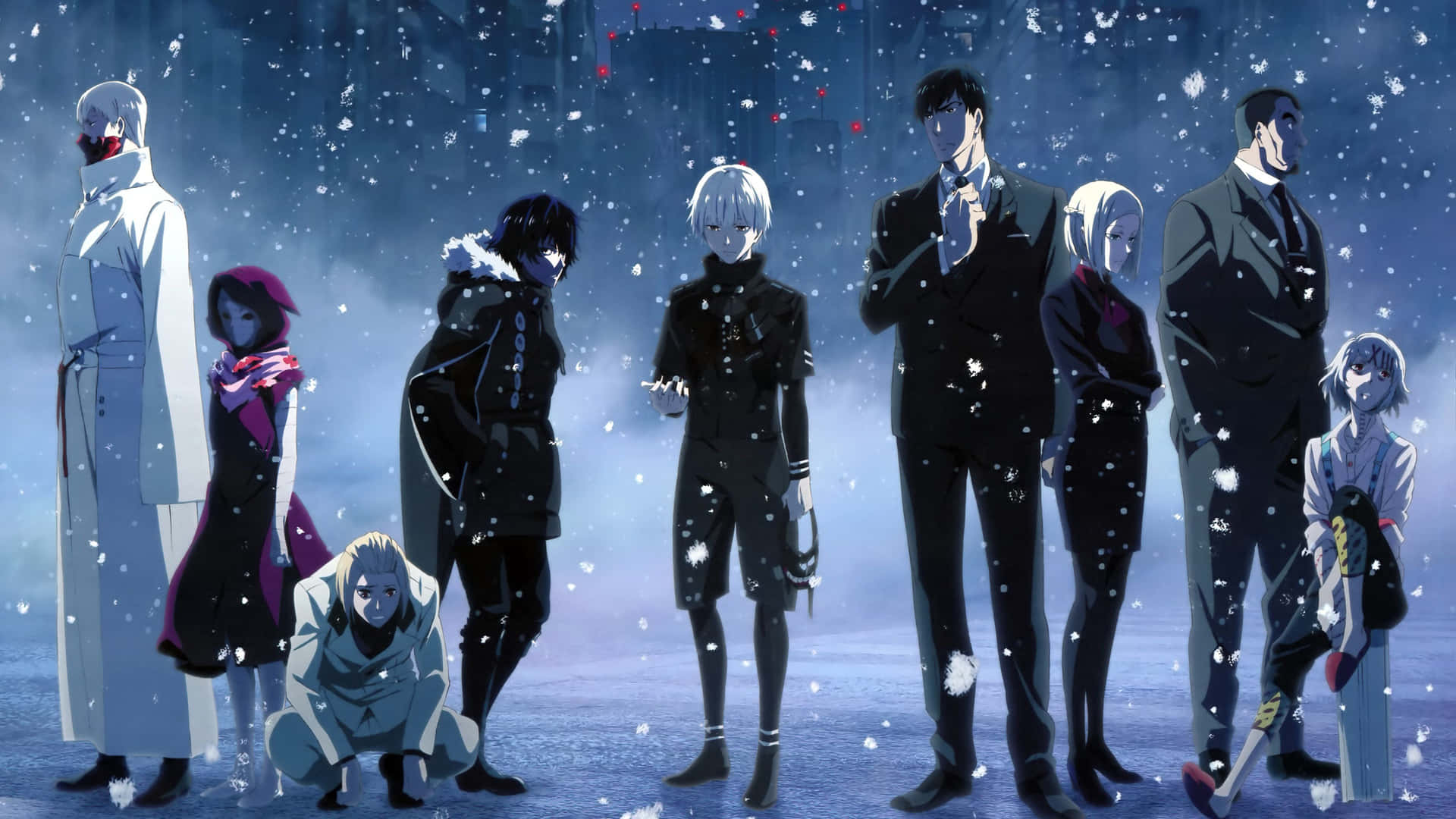 Tokyo Ghoul - Intră într-o lume întunecată și fascinantă Fundal