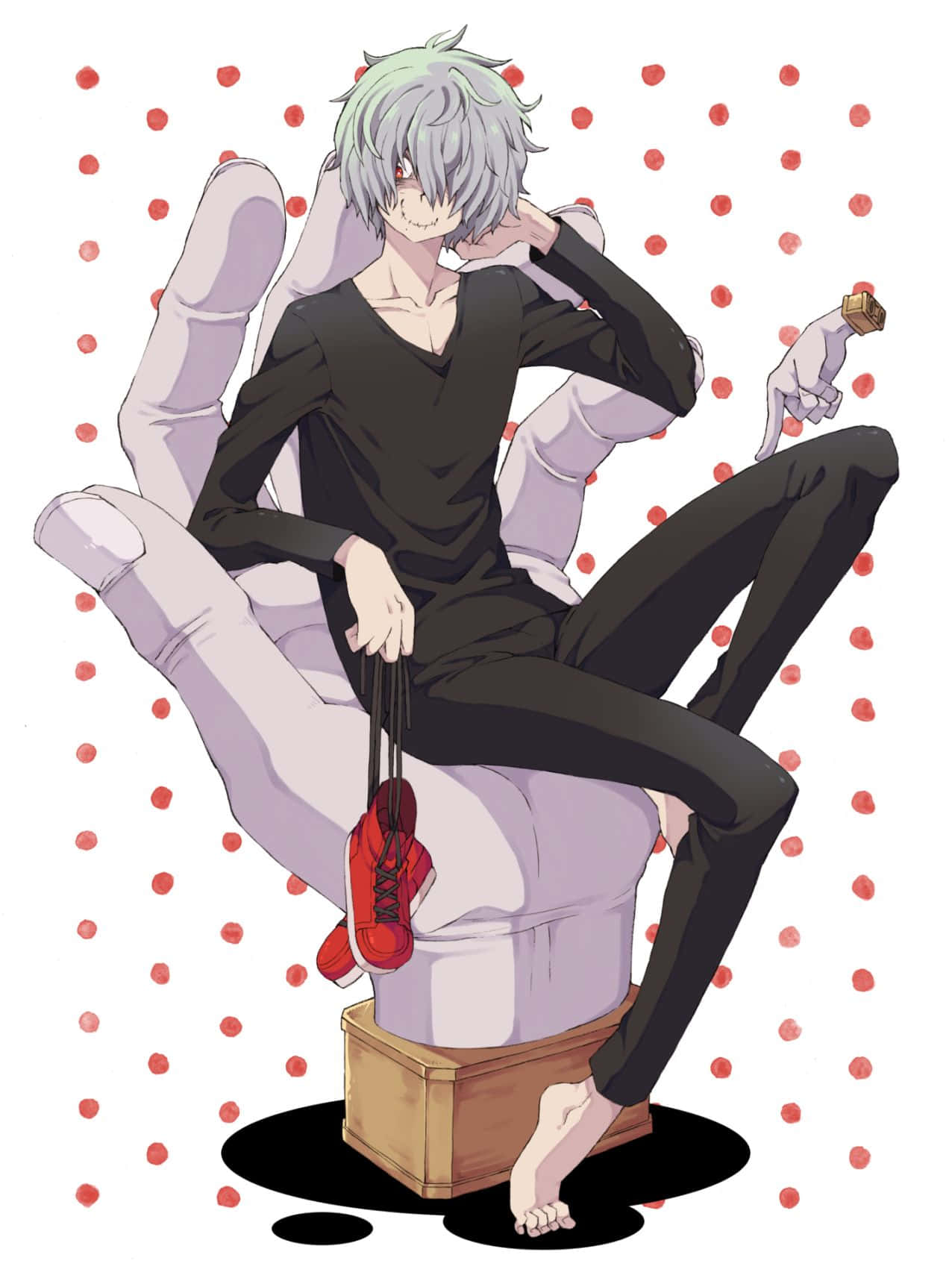 Tomura Shigaraki, răufăcător anime Fundal