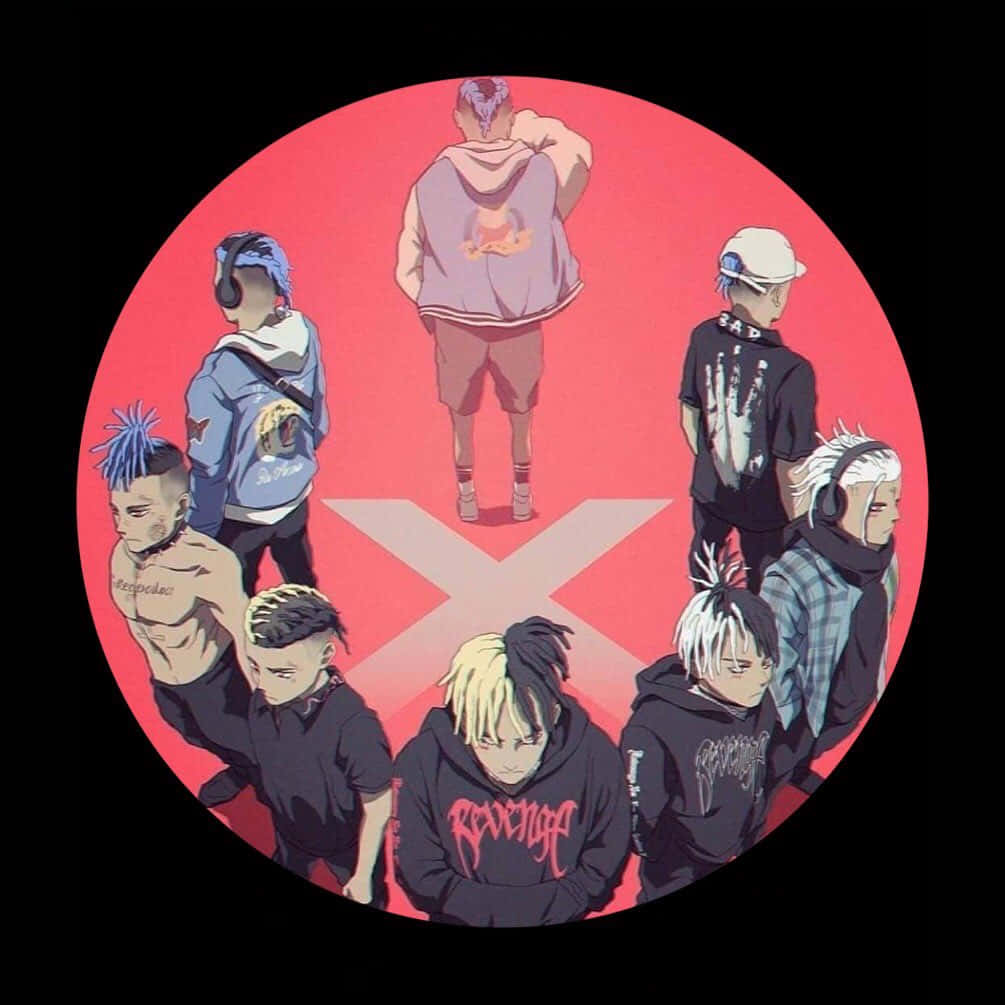 Tonalitate Xxxtentacion PFP Fundal
