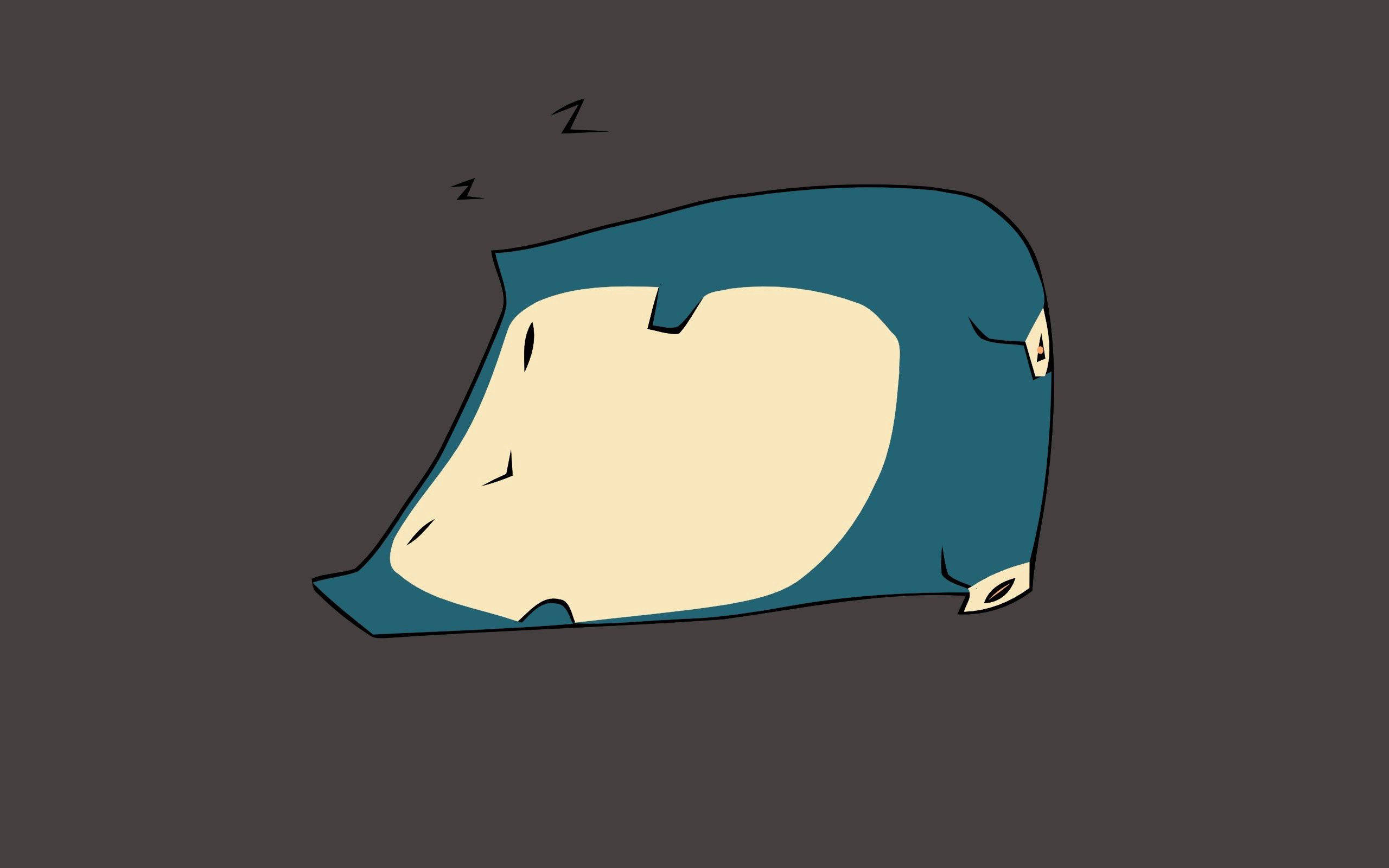 Trageți un pui de somn cu Snorlax Fundal