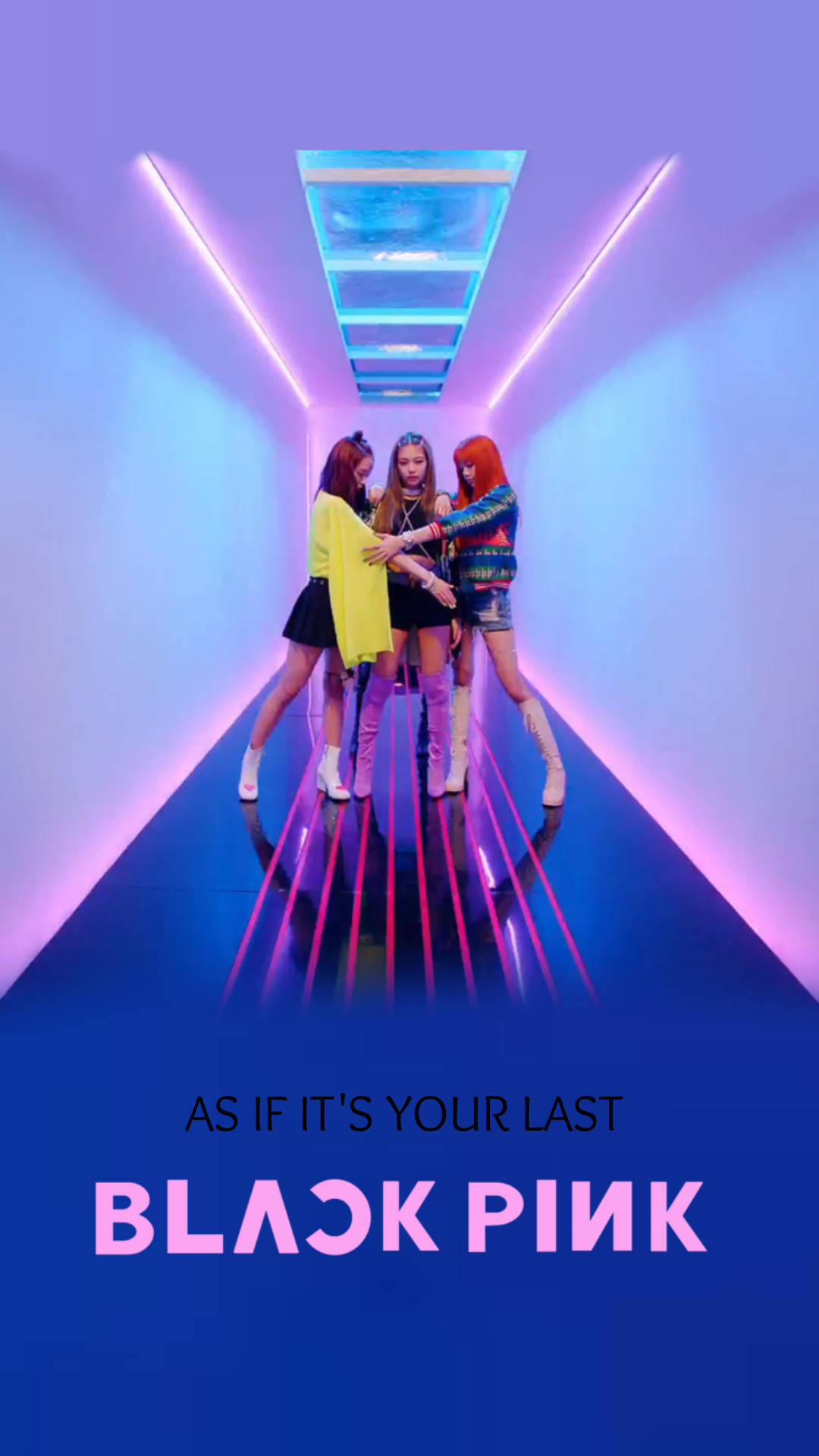 'Trăiește viața ca și cum ar fi ultima ta zi' – BLACKPINK Fundal
