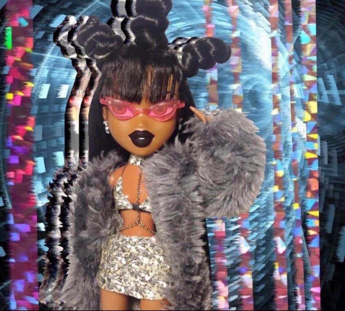 "Trăind viața Bratz Aesthetic, plină de glamour și stil" Fundal