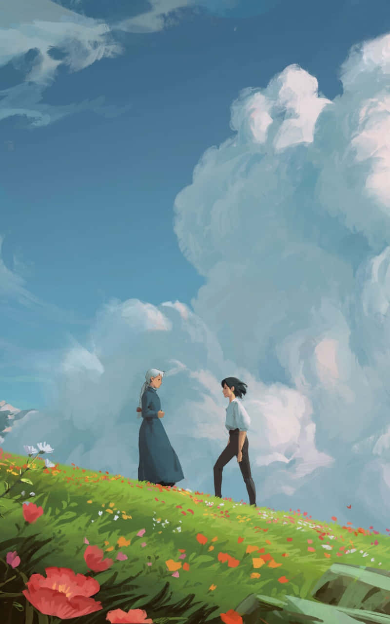 „Transformă-ți fanteziile în realitate cu un telefon Studio Ghibli!” Fundal