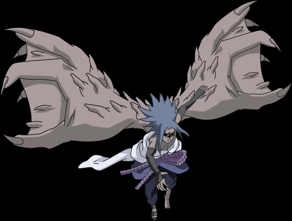 Transformarea Sigiliului Blestemat al lui Sasuke Uchiha Fundal