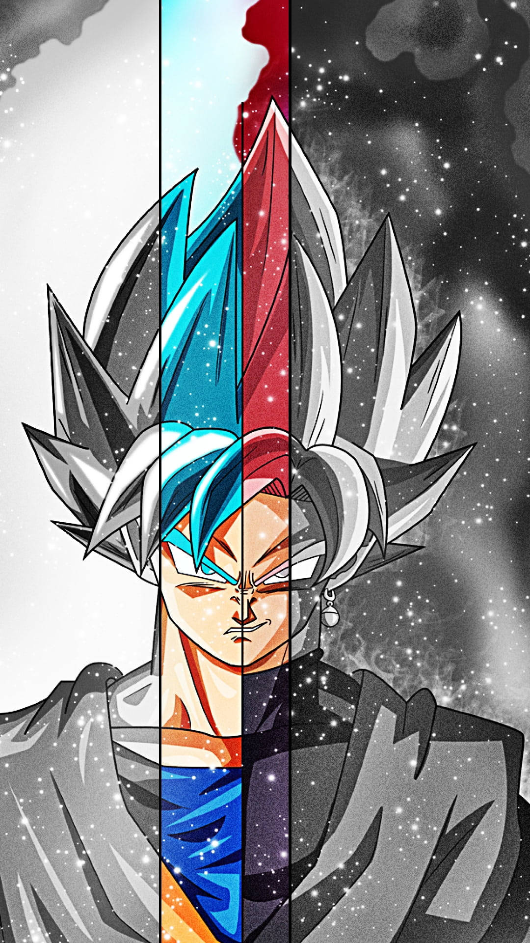 Tranziție PFP Goku Black Fundal