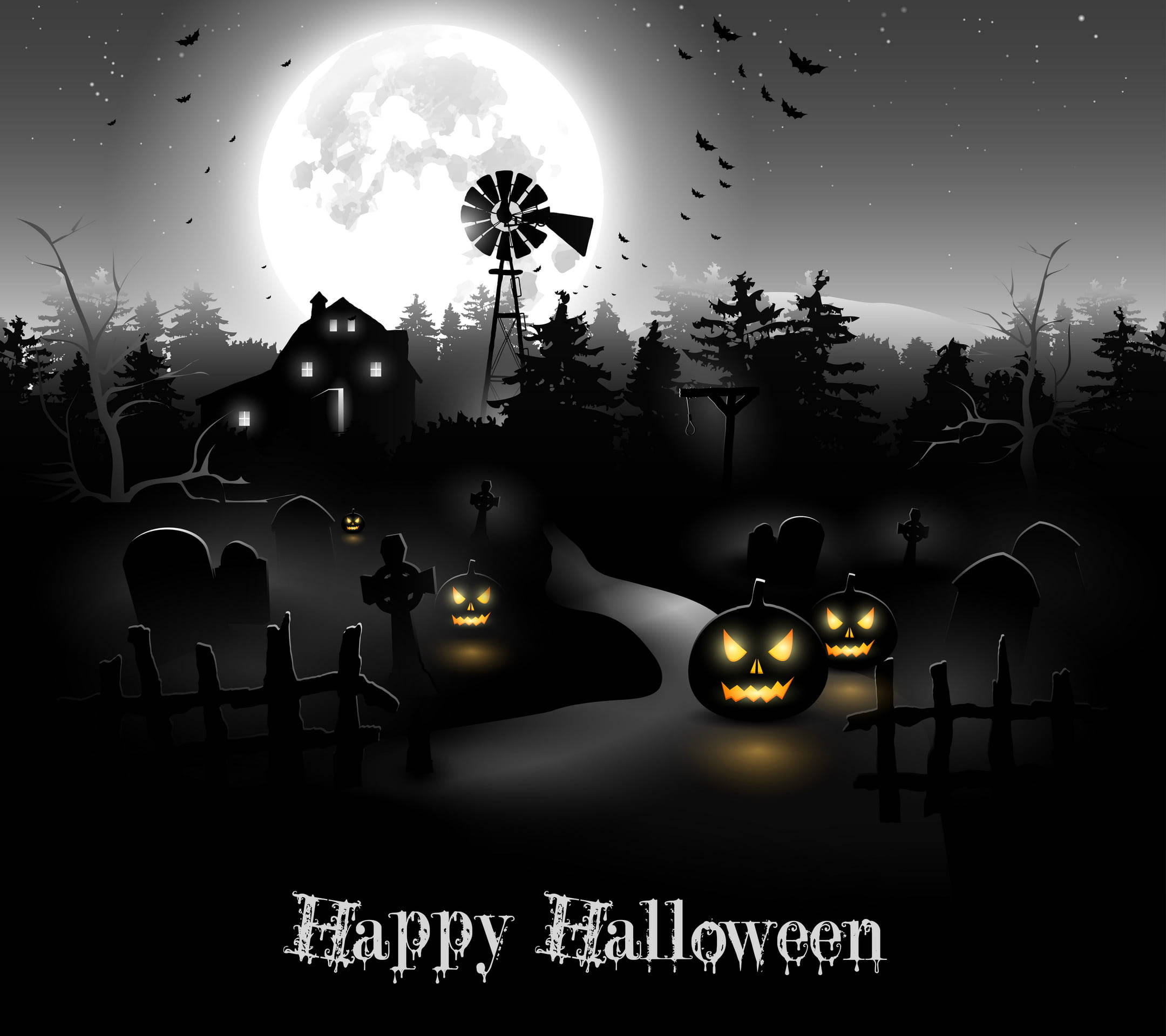Trick Or Treat: Halloween fericit Fundal