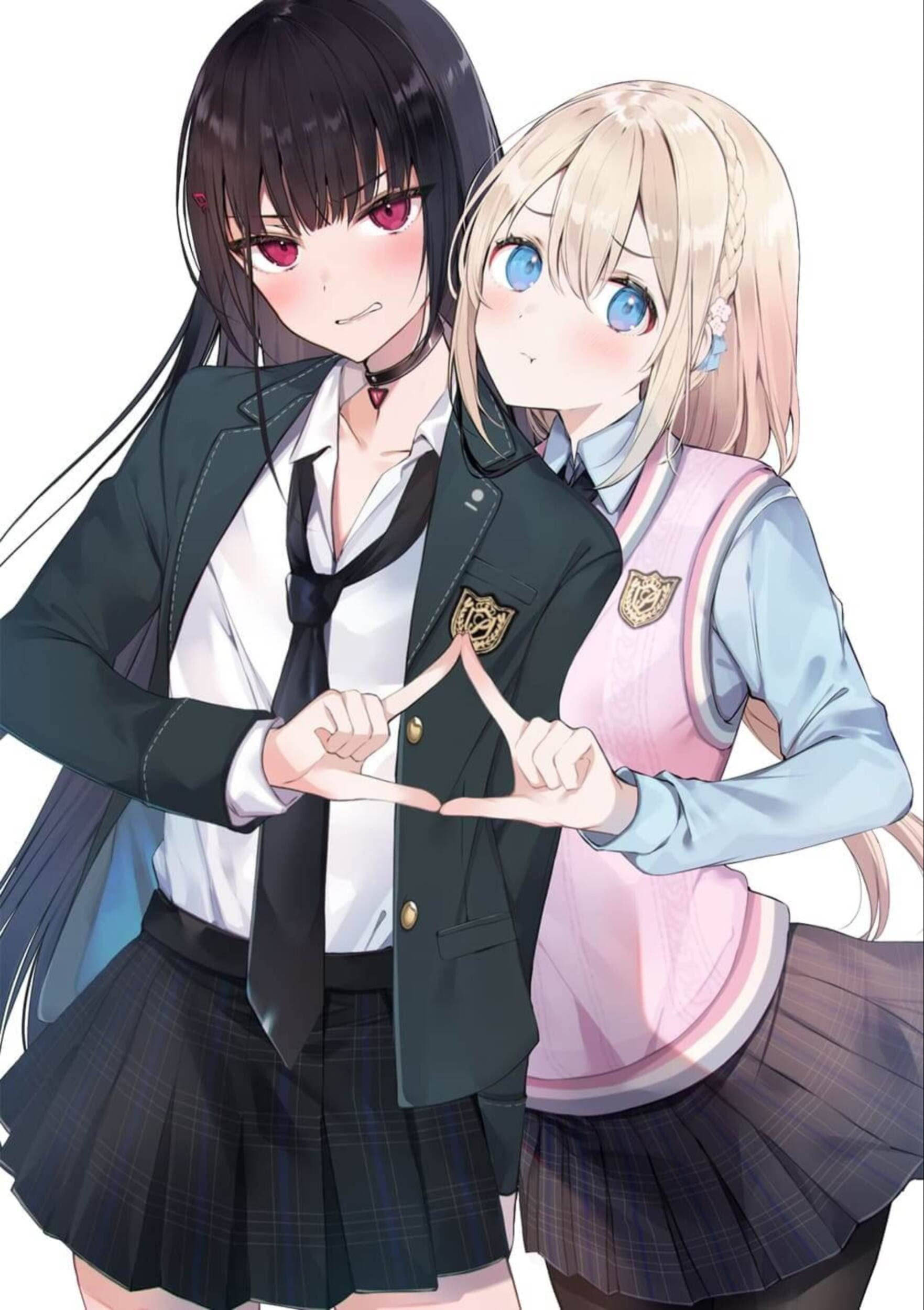 Triunghi Comedie Anime Lesbiene Fundal