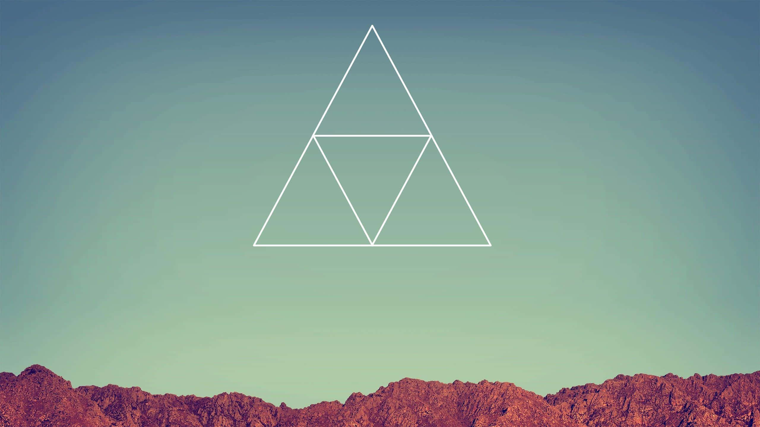 Triunghiuri Estetice Tumblr Laptop Fundal
