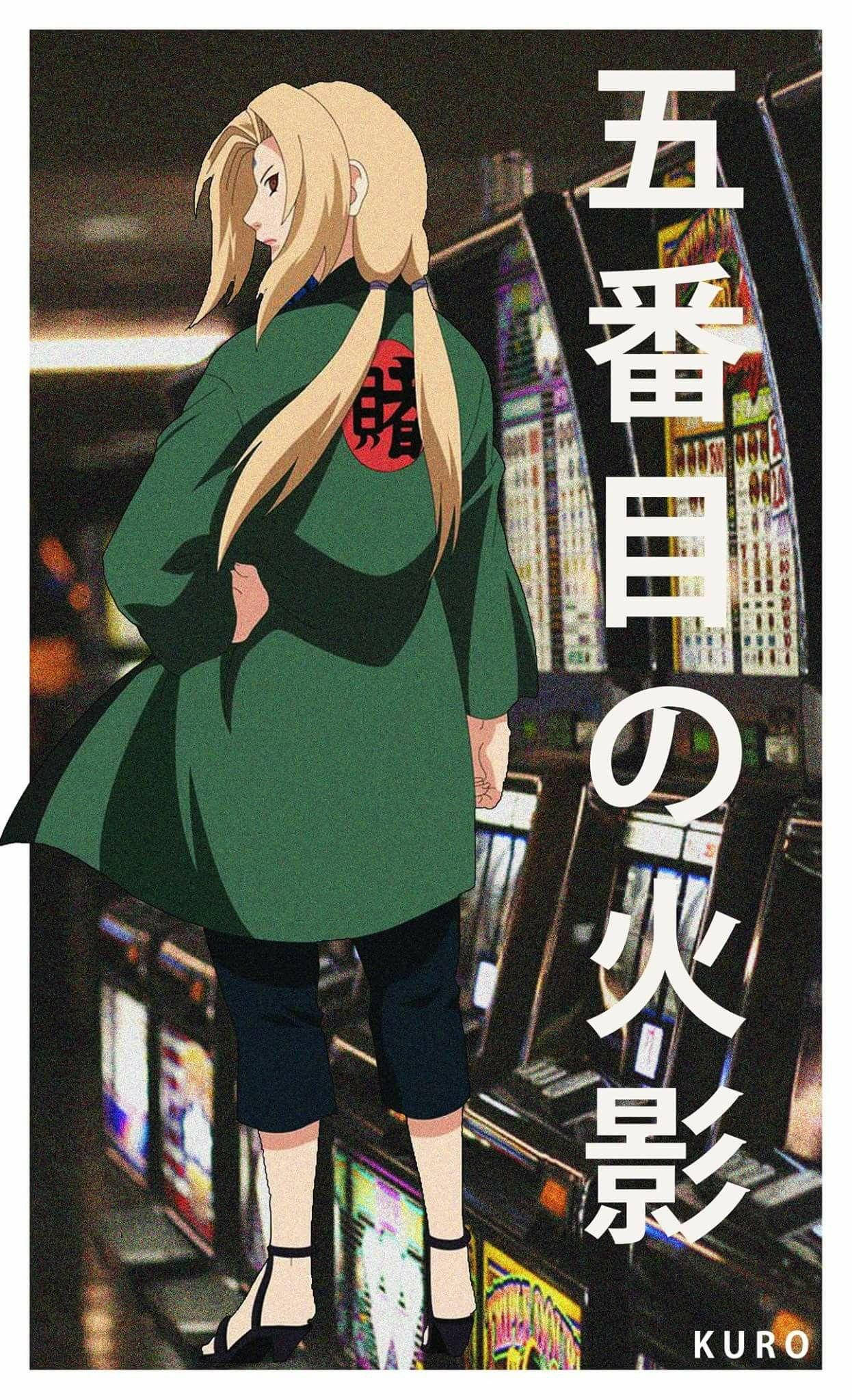 Tsunade, al Cincilea Hokage Fundal