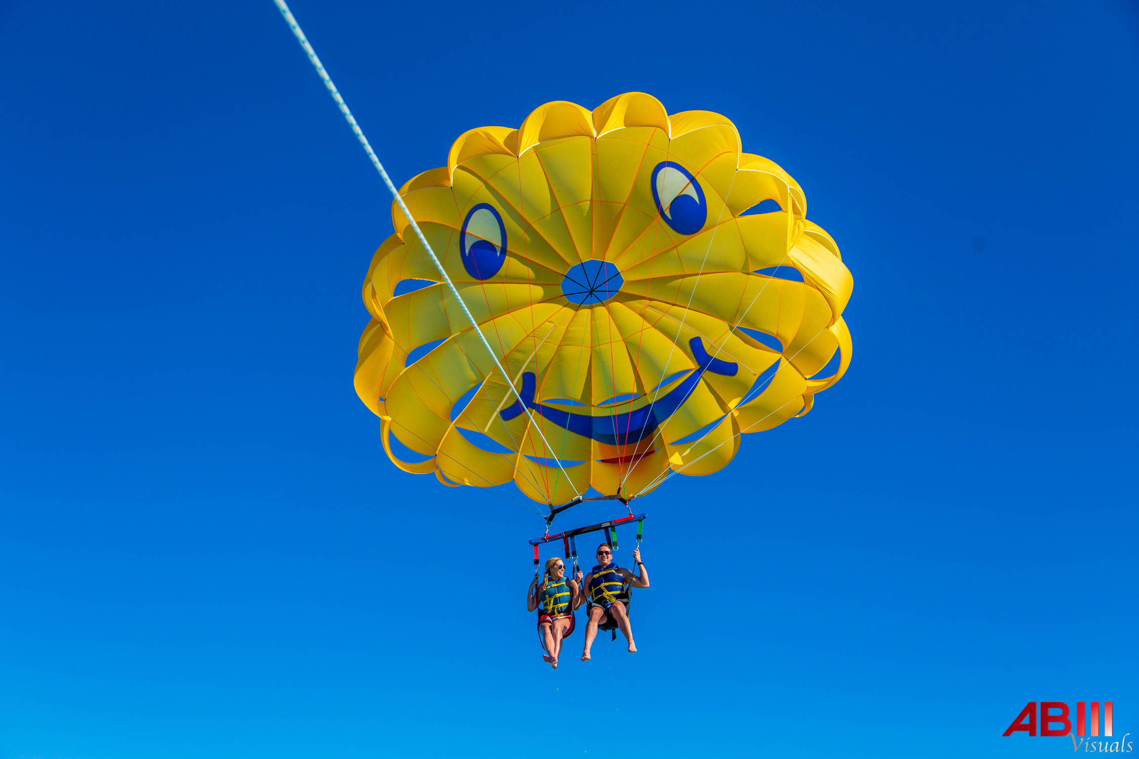 Tur de parasailing în Boracay Fundal