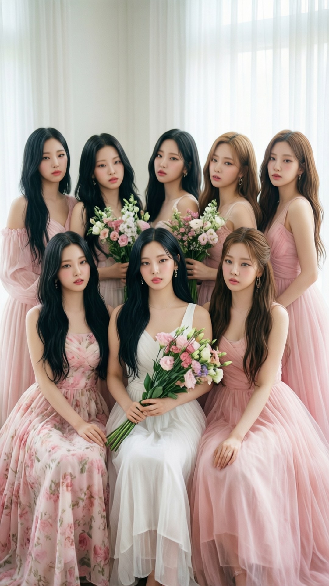 TWICE în Floare Fundal