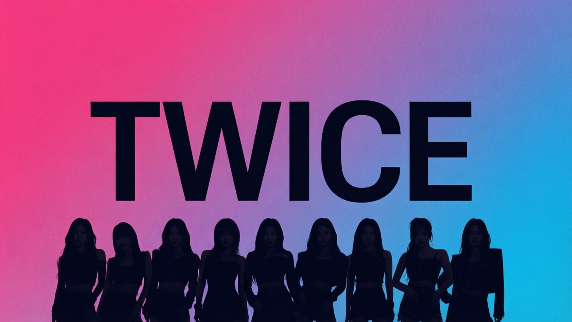 TWICE tipografic îndrăzneț Fundal