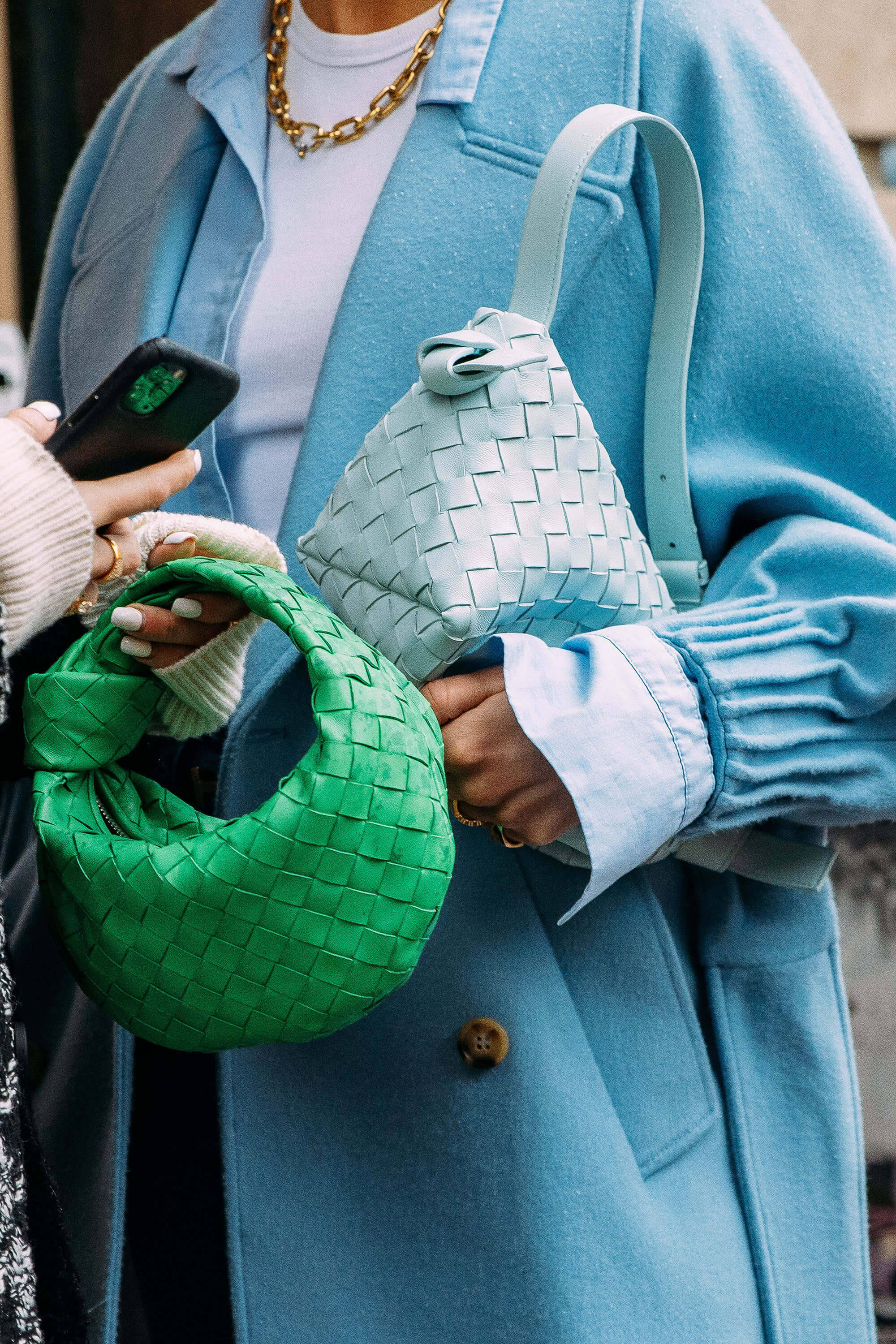 Two Bottega Veneta Bags Fundal