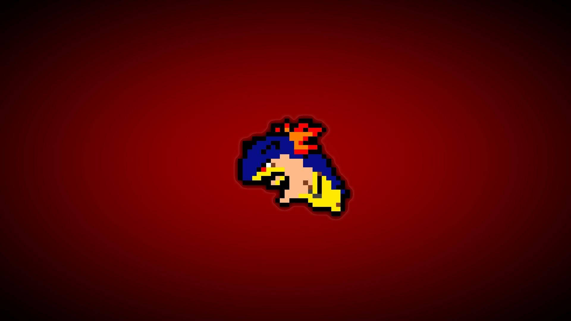 Typhlosion Roșu Desen Animat Fundal