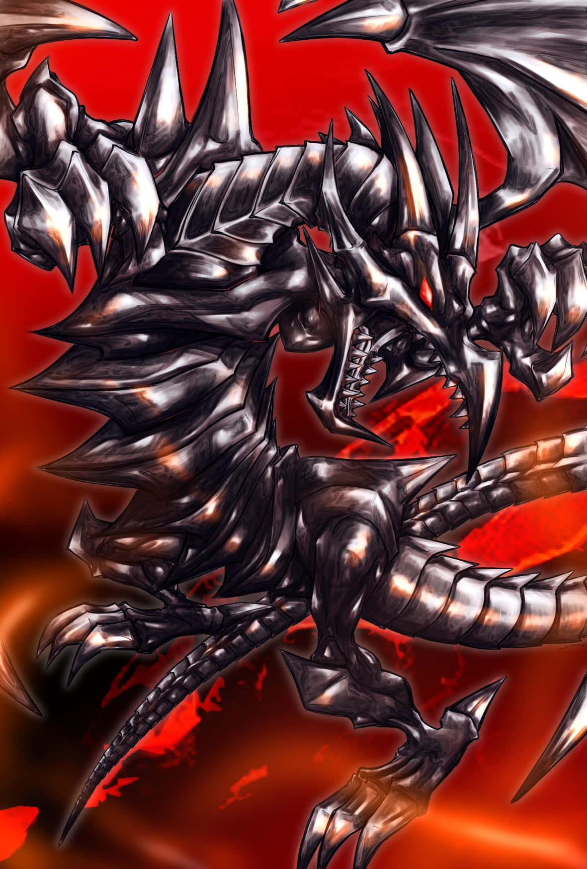 Uimitorii Dragoni YuGiOh își dezvăluie puterea Fundal