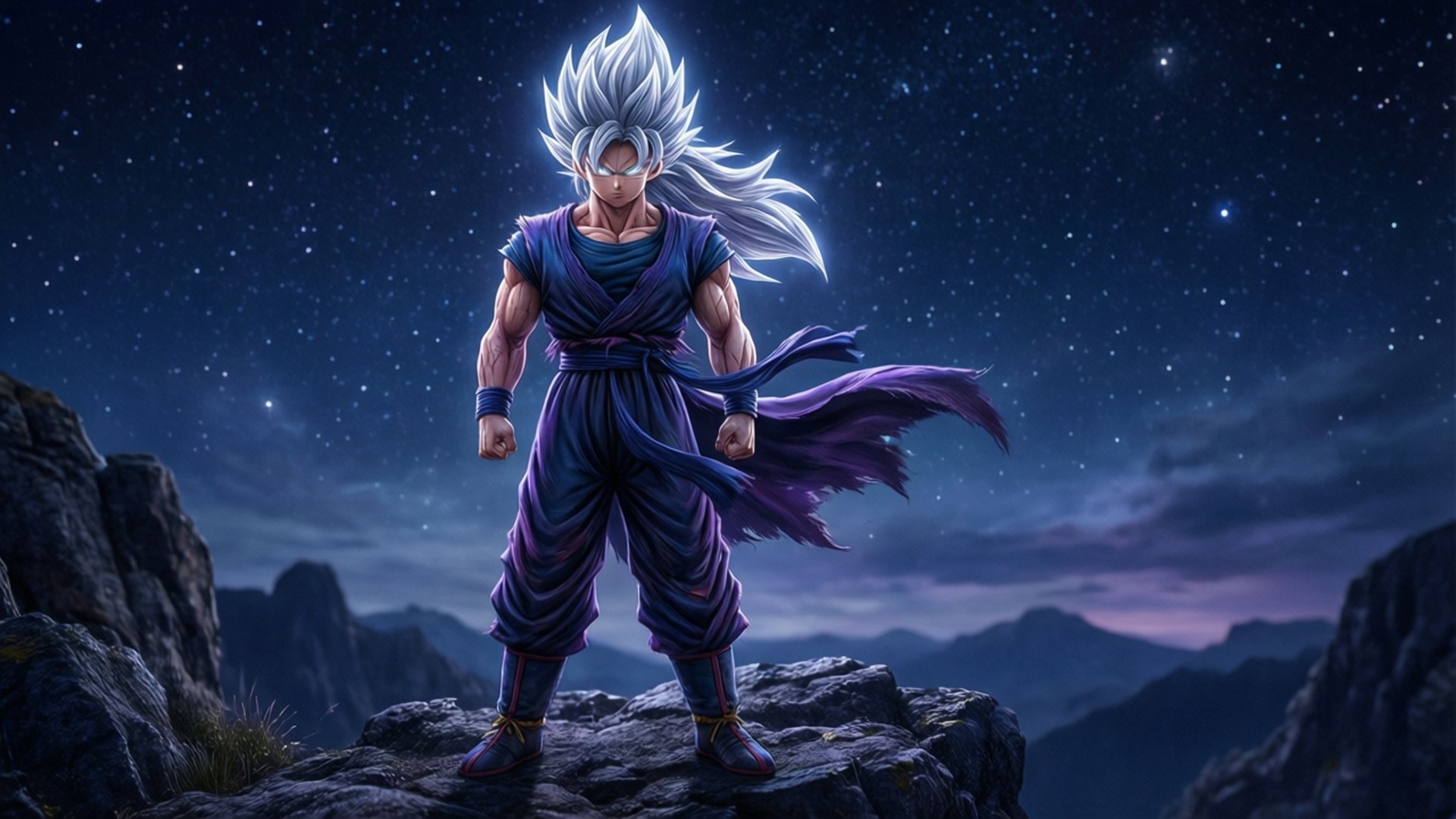 Ultra Instinct sub stele Fundal