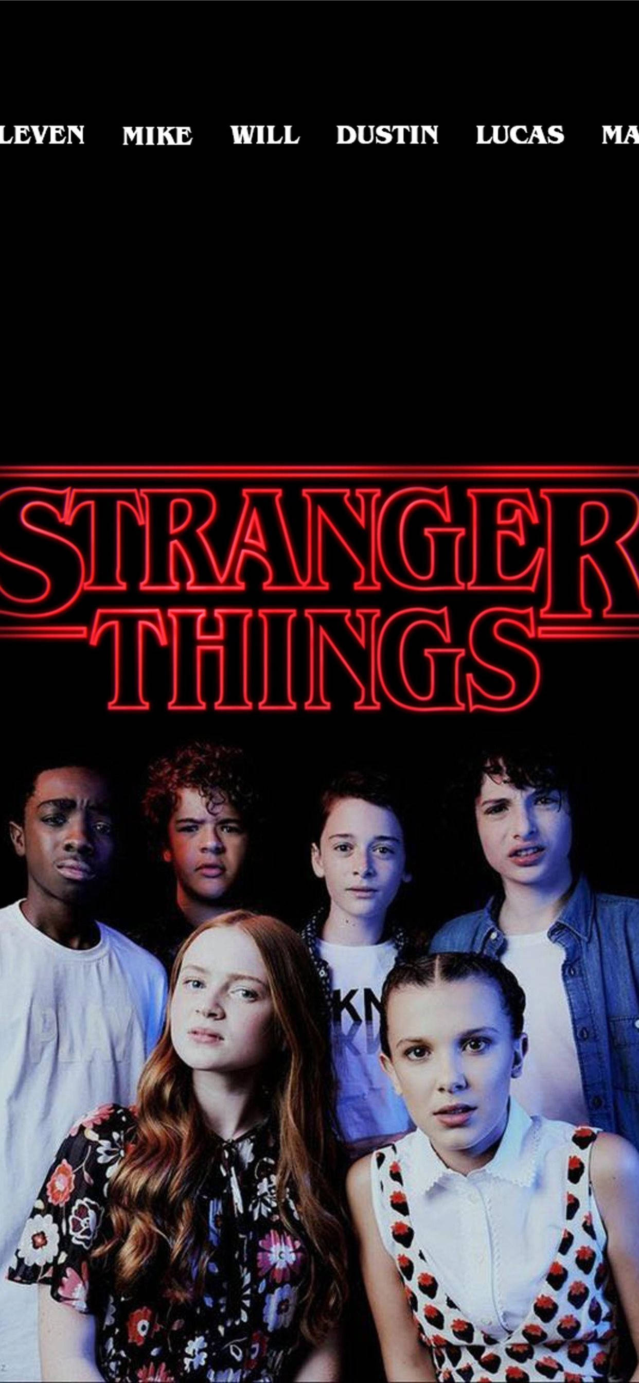 Un cadru pitoresc și estetic din Stranger Things Fundal