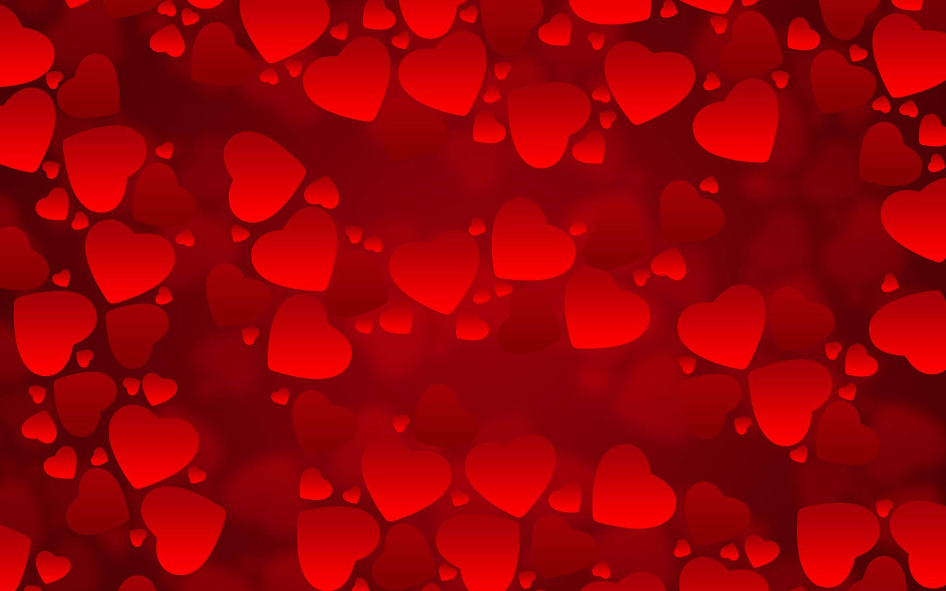 1920x1200 Fundal cu Inimi, Fundal cu Inimi 3D