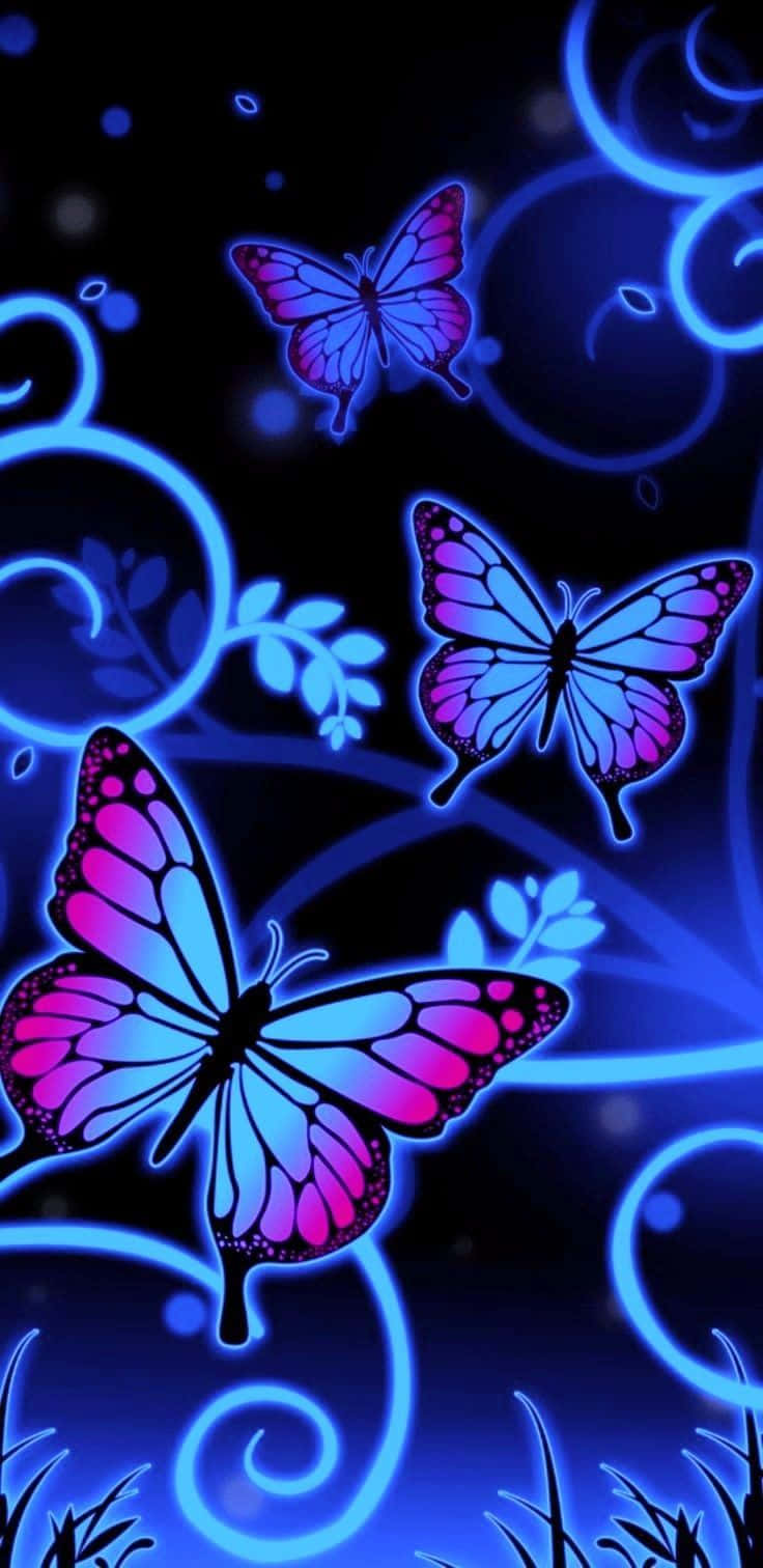 Un fluture estetic frumos și vibrant, perfect pentru orice tapet sau imagine. Fundal