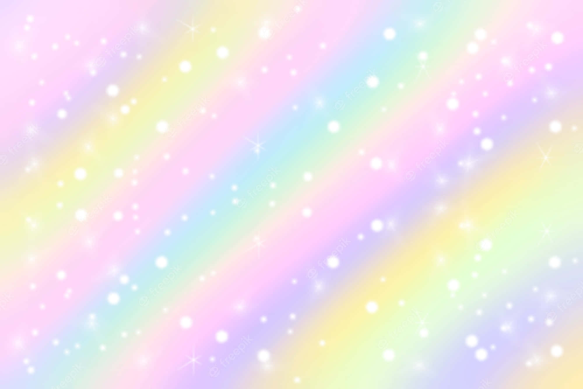 Un fundal gradient pastel de curcubeu, visător. Fundal