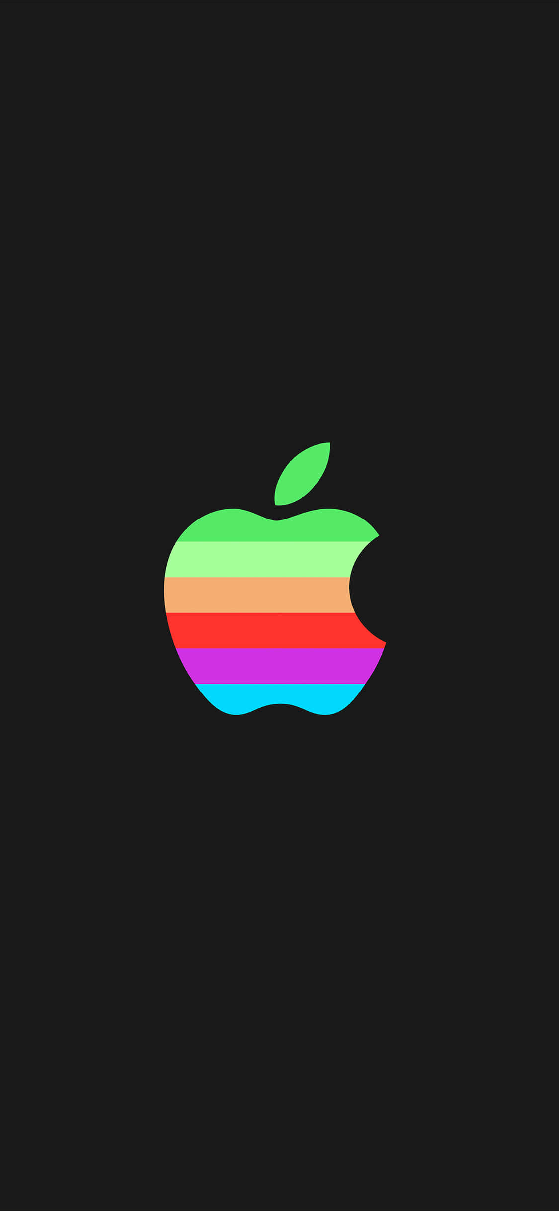 Un iPhone curcubeu uluitor, împodobit cu gemuri colorate Fundal