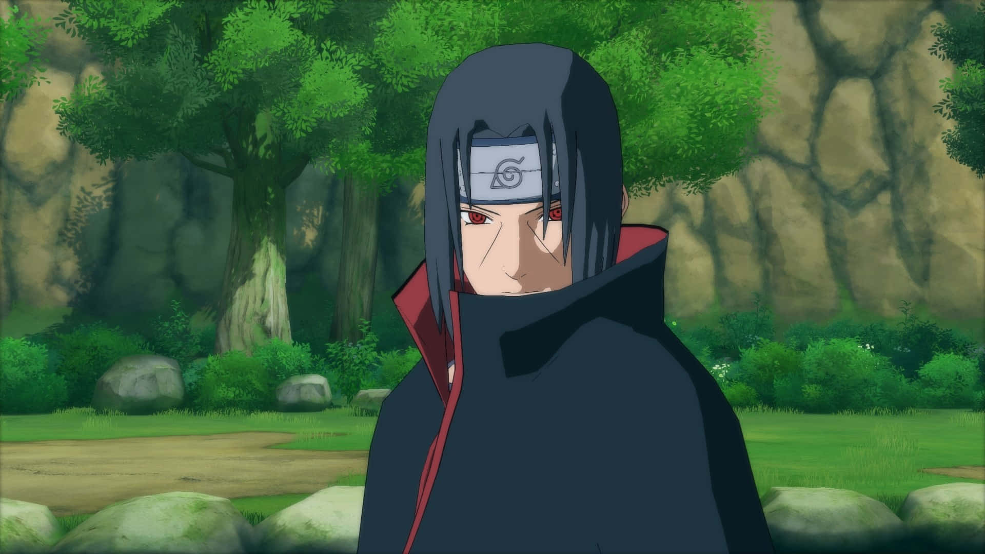 Un moment intens din lumea Naruto Shippuden. Fundal