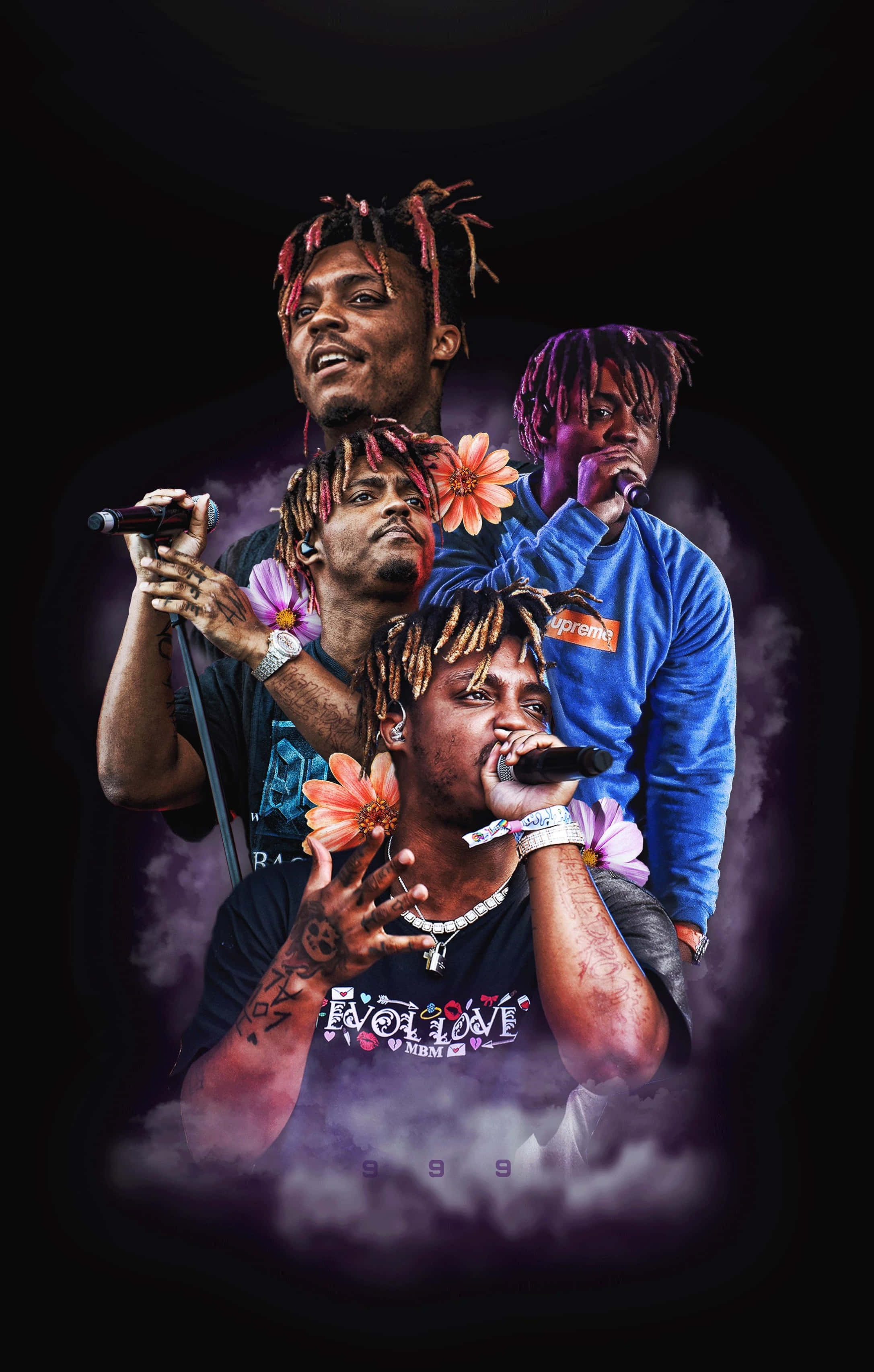 Un omagiu adus regretatului Juice Wrld, maestru al emo rap Fundal