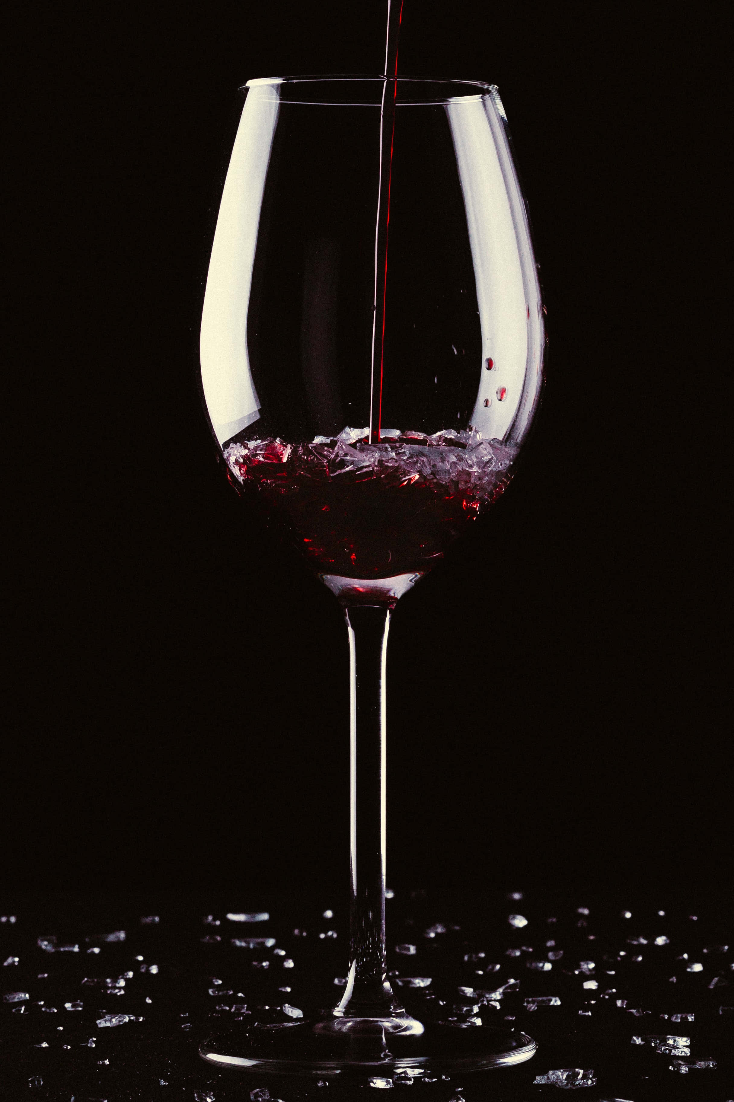 un pahar de vin Fundal