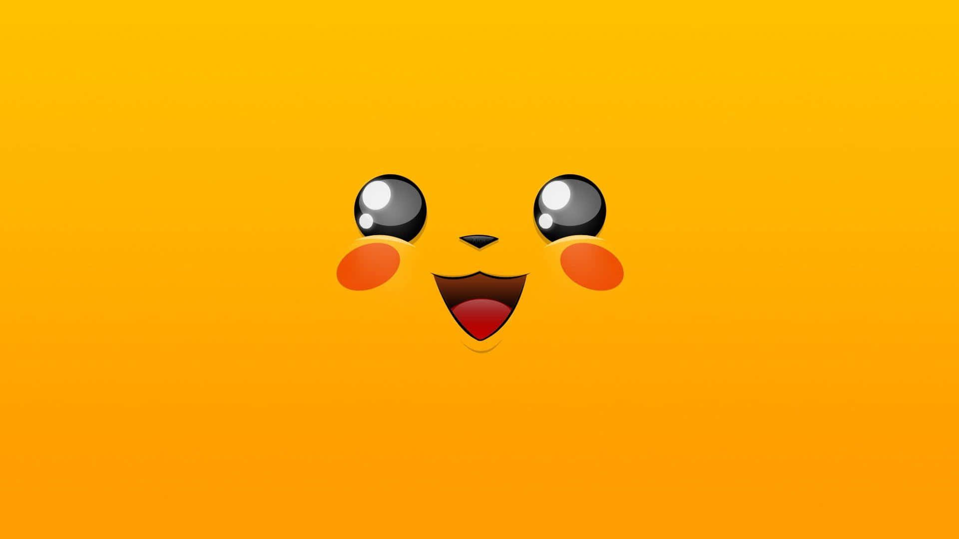Un Pikachu drăguț a venit să aducă bucurie Fundal