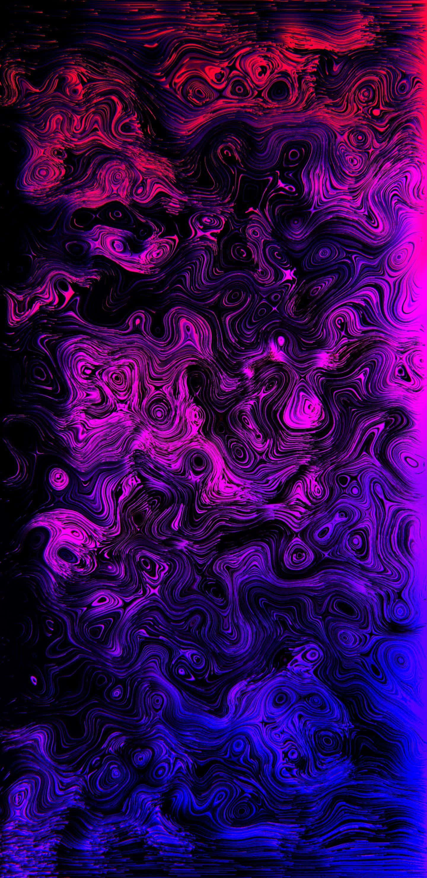 un tablou abstract violet și albastru Fundal