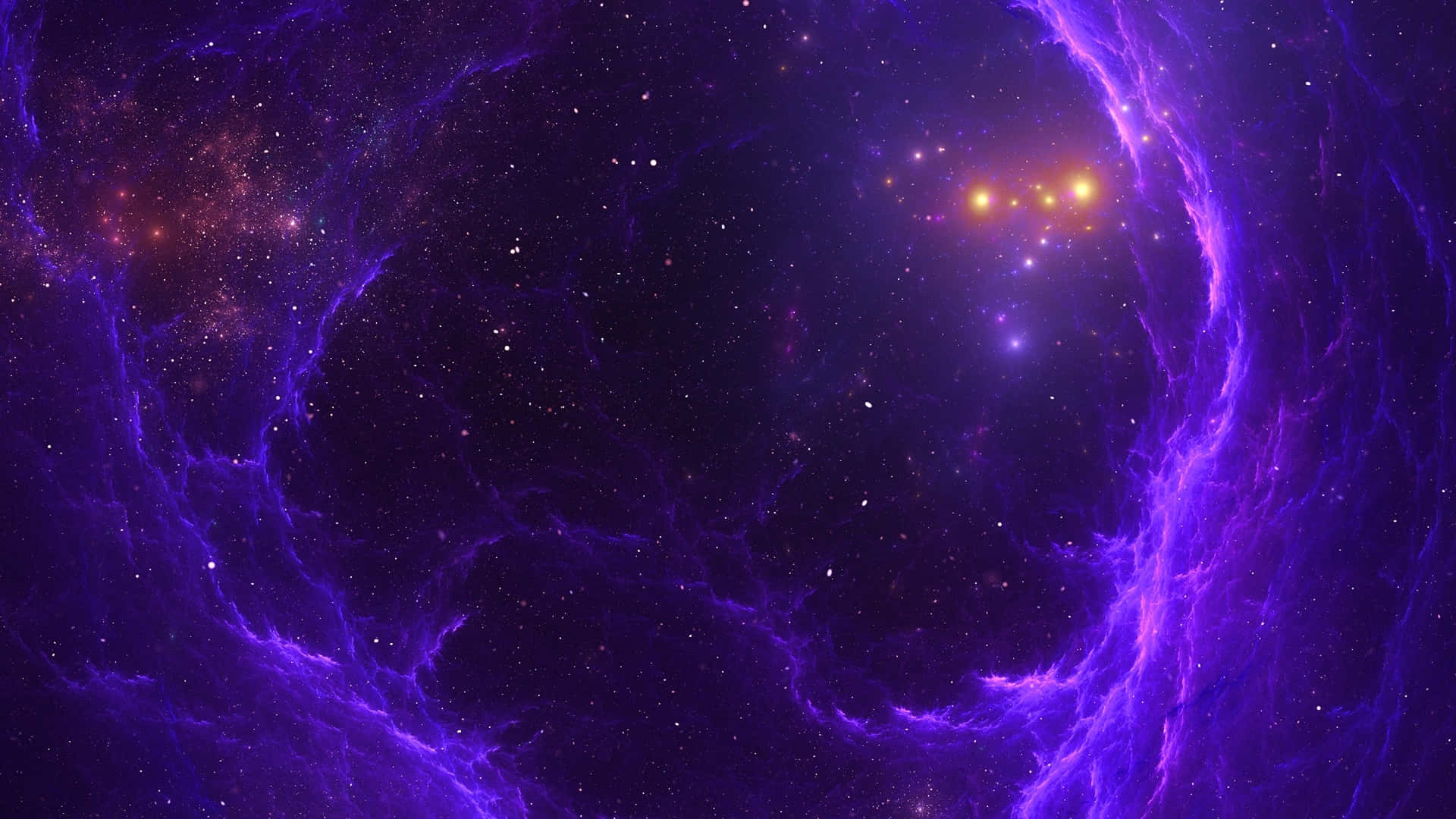 Univers Violet al Vidului Fundal