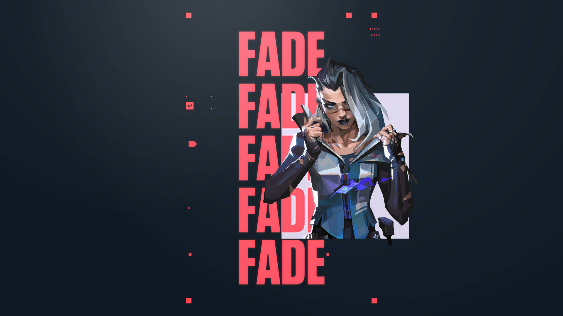 Valorant Fade Nume Aplicație Fundal