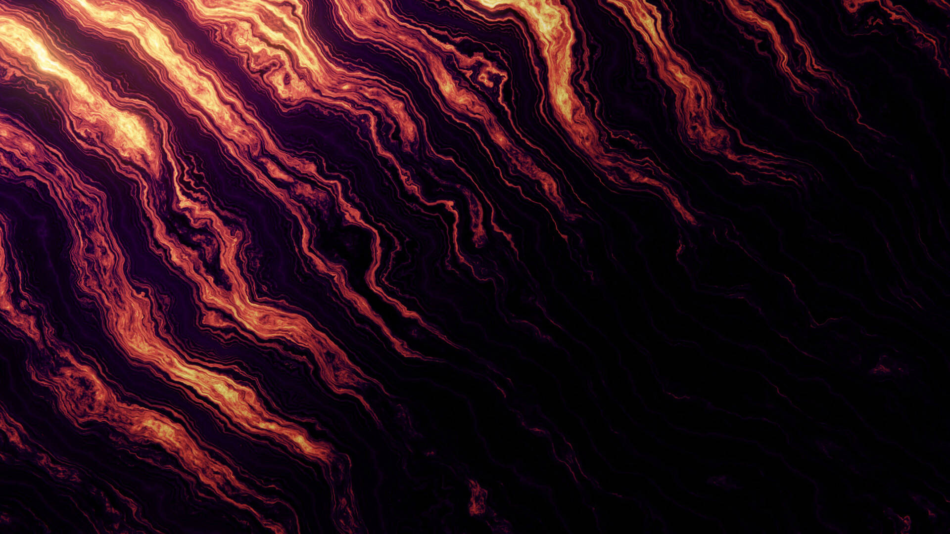 Tapet cu valuri galbene strălucitoare abstracte — Abstract Fundal