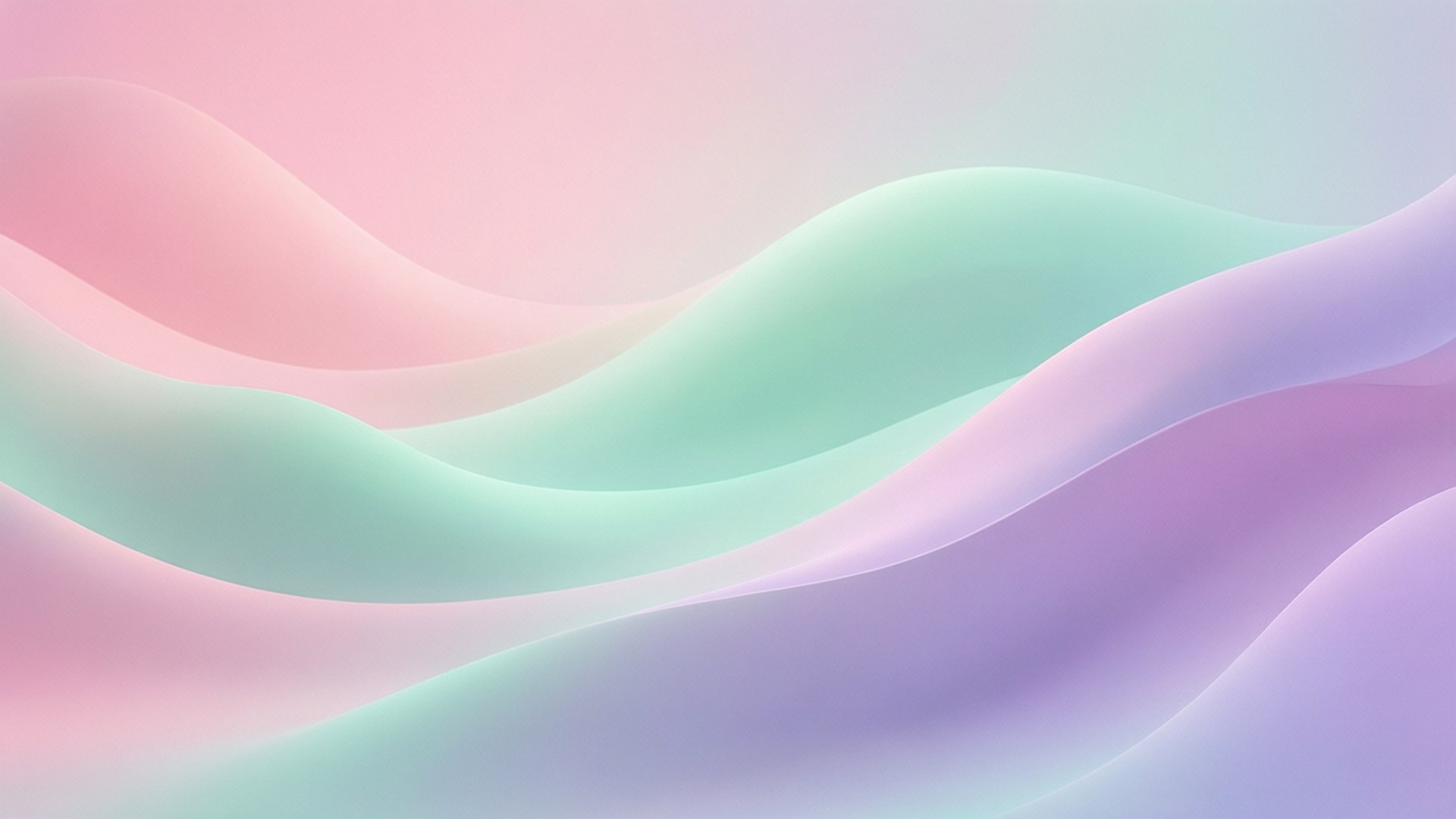 Valuri Pastel în Gradient Fundal