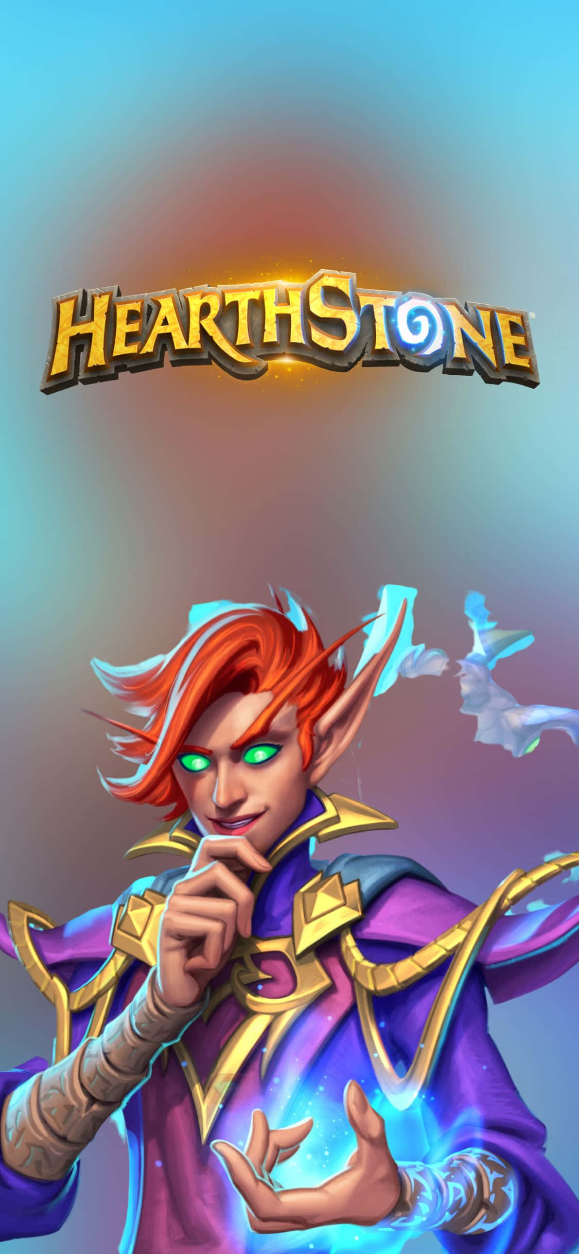 Varden Dawngrasp iPhone XS Hearthstone Fundal