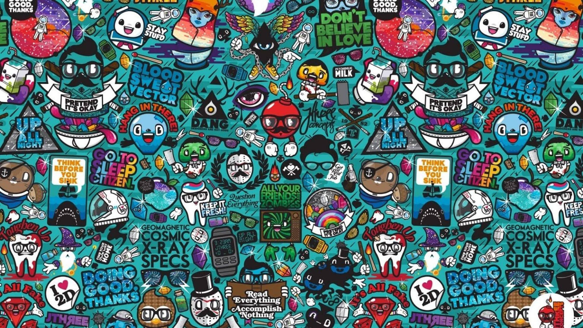 Vector estetic indie Fundal