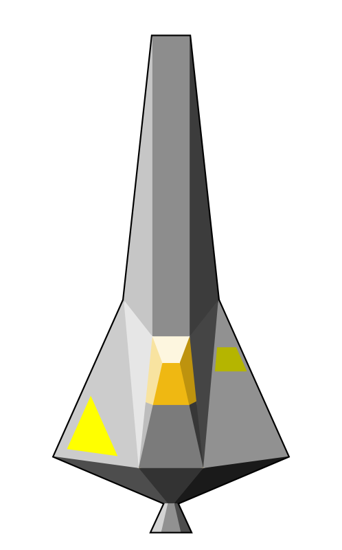 Vector Navetă Spatială Abstractă Fundal