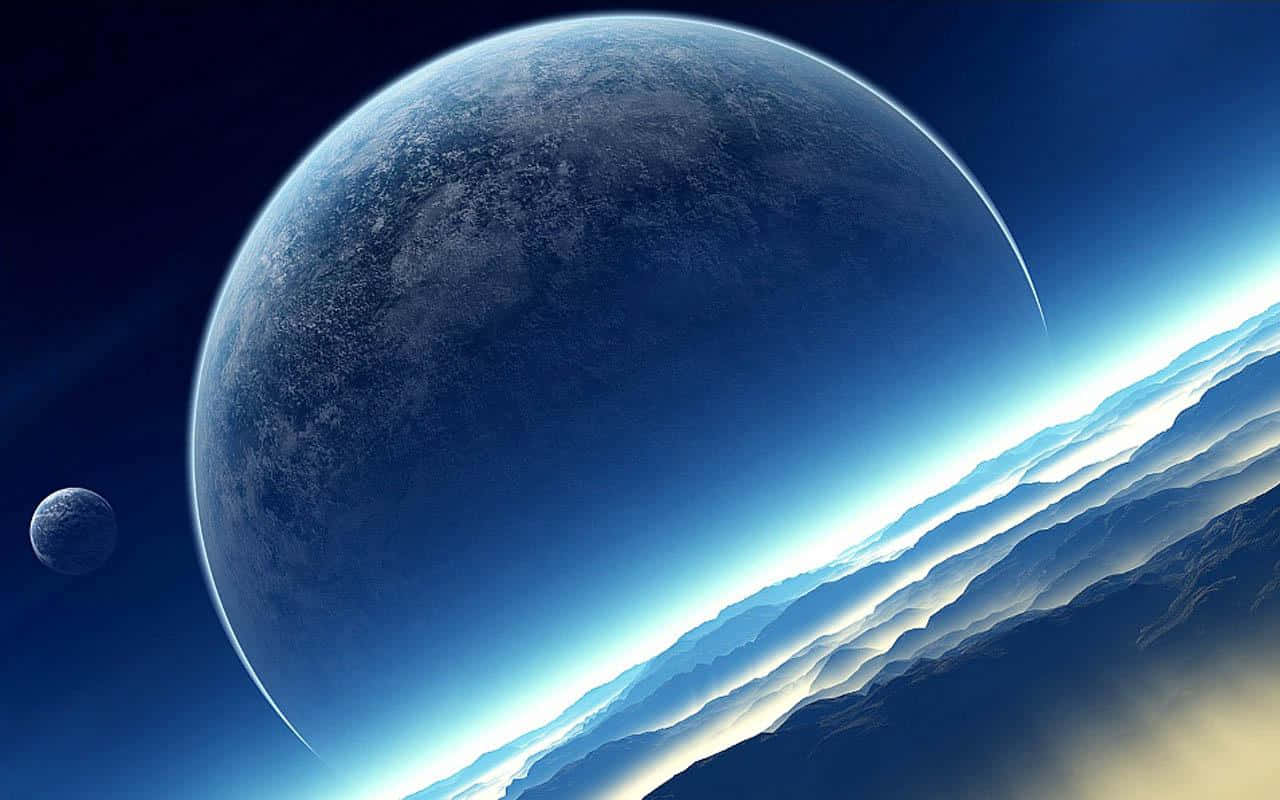 Vedere fascinantă a spațiului cosmic: stele vibrante, galaxii și praf stelar Fundal