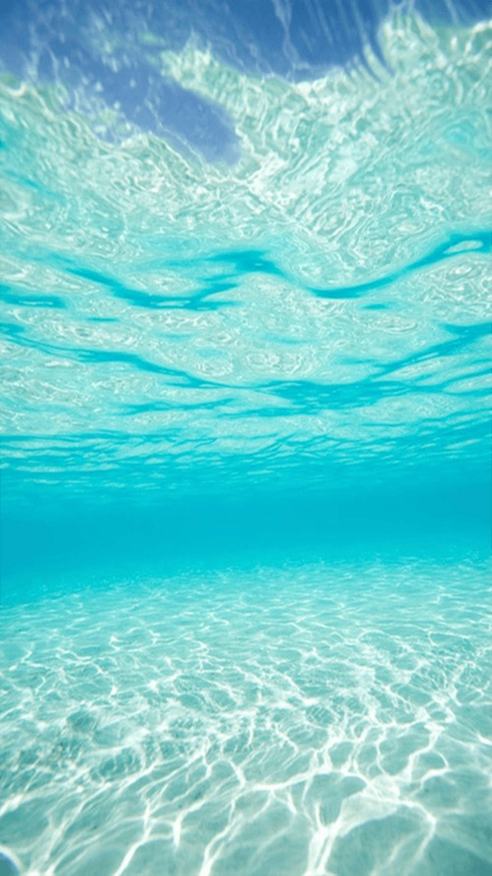 Vedere subacvatică ocean pentru iPhone Fundal