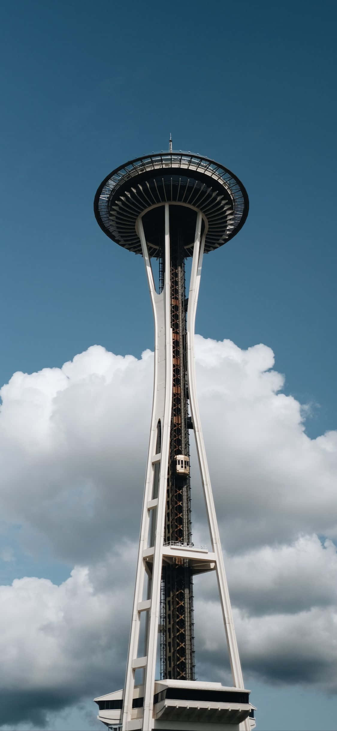 Vederea Seattle-ului din Spatele unui iPhone X Fundal
