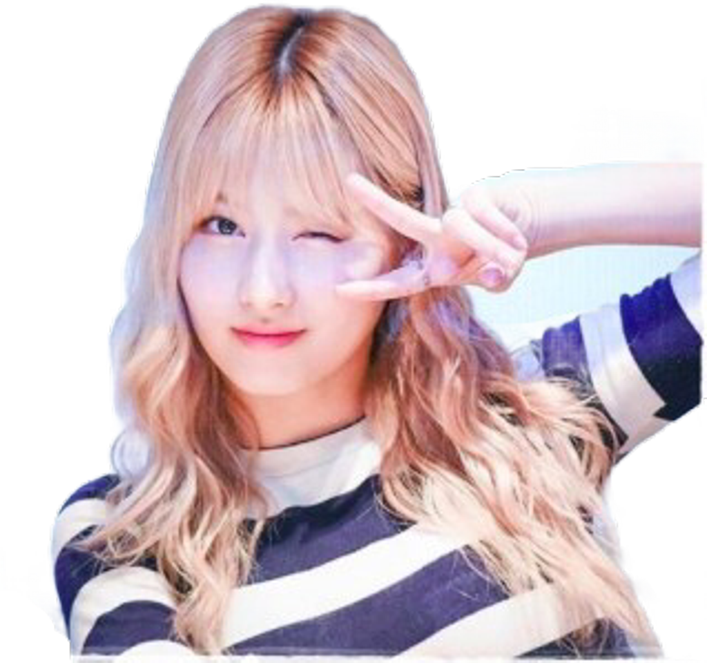 Vedetă Kpop Semnul Păcii Fundal